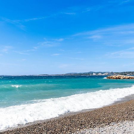 Residence Mediterranee - Beachfront - Sun And Seaview - Pool - Private Parking Cagnes-sur-Mer Dış mekan fotoğraf