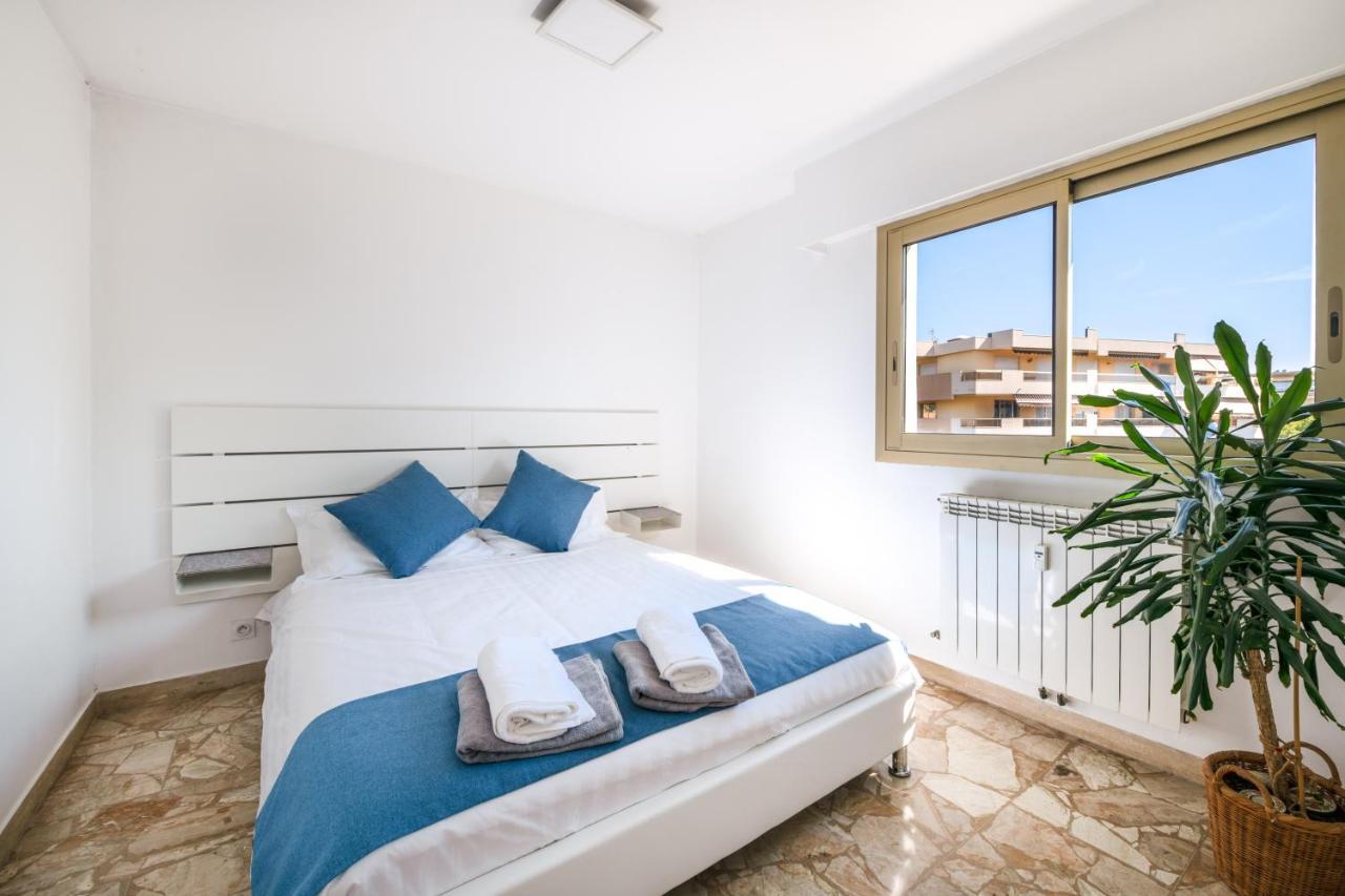 Residence Mediterranee - Beachfront - Sun And Seaview - Pool - Private Parking Cagnes-sur-Mer Dış mekan fotoğraf