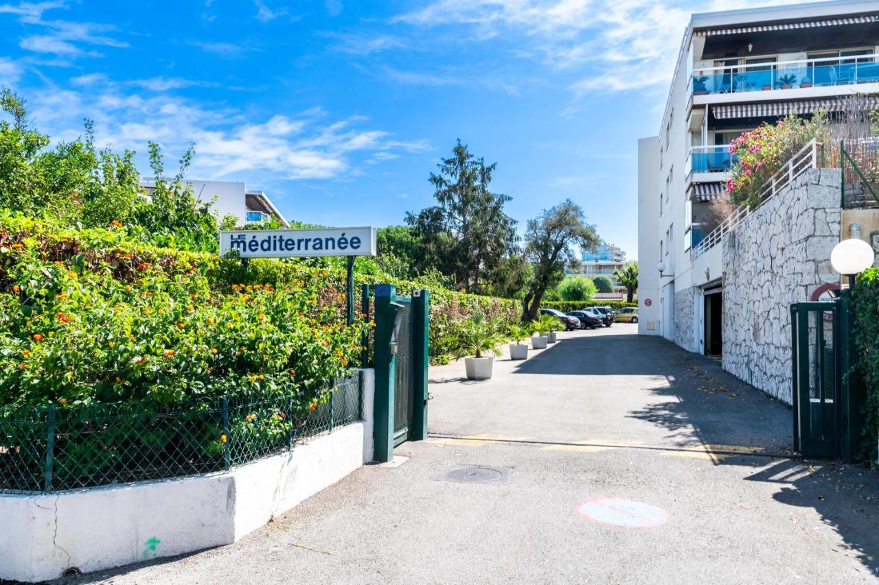 Residence Mediterranee - Beachfront - Sun And Seaview - Pool - Private Parking Cagnes-sur-Mer Dış mekan fotoğraf